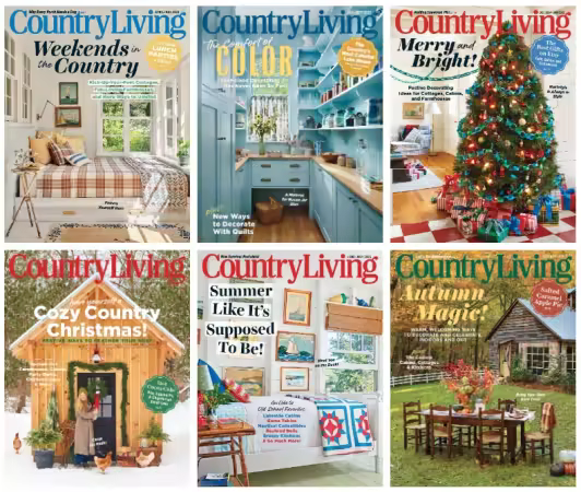 Country Living USA - Full Year 2025 Collection