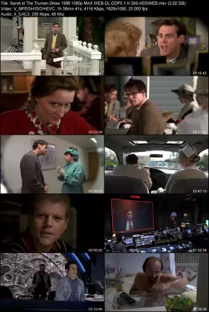 The Truman Show 1998 1080p MAX WEB-DL DDP 5.1 H265-HDSWEB