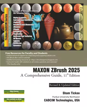 MAXON ZBrush 2025: A Comprehensive Guide, 11th Edition