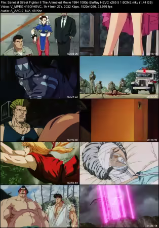Street Fighter II The Animated Movie 1994 1080p BluRay HEVC x265 5.1 BONE