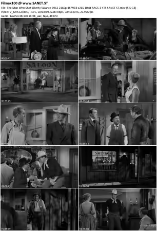 The Man Who Shot Liberty Valance 1962 2160p 4K WEB x265 10bit AAC5.1-YTS