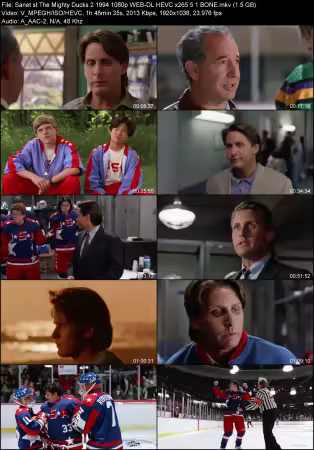 The Mighty Ducks 2 1994 1080p WEB-DL HEVC x265 5.1 BONE