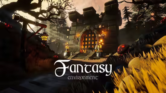 FAB - Stylized Fantasy Environment ( Fantasy Stylized Stylized Fantasy Castle Castle )[4.27 and 5.0 – 5.7]