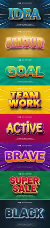 Psd text effect set vol 112