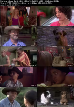 Doctor Dolittle 3 2006 1080p WEB-DL HEVC x265 5.1 BONE