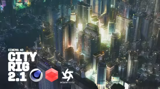 CityRig 2.1 - Cinema 4D City Generator