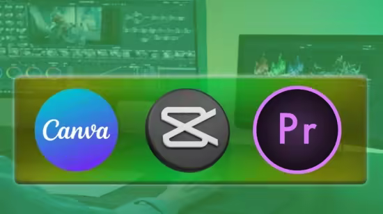 Social Media Video Editing with Canva, Capcut &amp; Premiere Pro