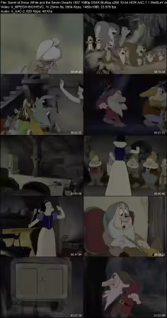 Snow White and the Seven Dwarfs 1937 1080p DS4K BluRay x265 10-bit HDR AAC 7.1 WeSLeY