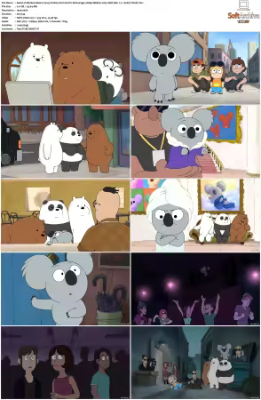 We Bare Bears 2014 S01 S04 1080p MIXED Webrip x265 10bit AAC 2.0-HxD TAoE