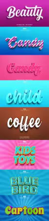 Psd text effect set vol 93