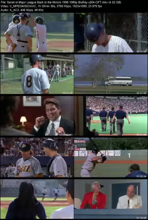 Major League Back to the Minors 1998 1080p BluRay x264-OFT
