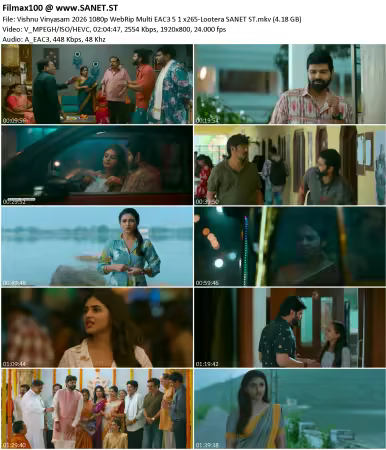 Vishnu Vinyasam 2026 1080p WebRip Multi EAC3 5.1 x265-Lootera