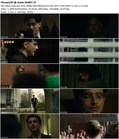 Marty Supreme 2025 1080p 10bit BluRay 8CH x265 HEVC-PSA