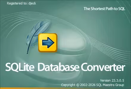 SQLMaestroGroup SQLite Database Converter 23.3.0.5 Multilingual