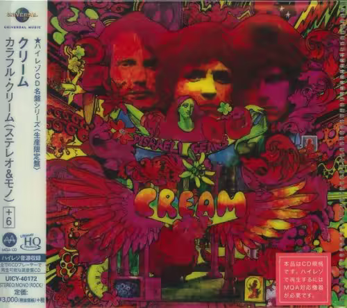 Cream - Disraeli Gears (Japan Limited Edition, Reissue, Remastered) (2013) CD-Rip