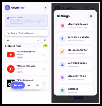 Orion Store v1.2.4