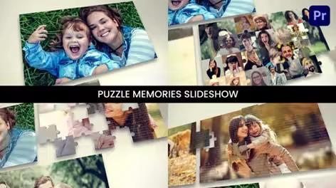 Videohive - Puzzle Memories Slideshow - 62630142