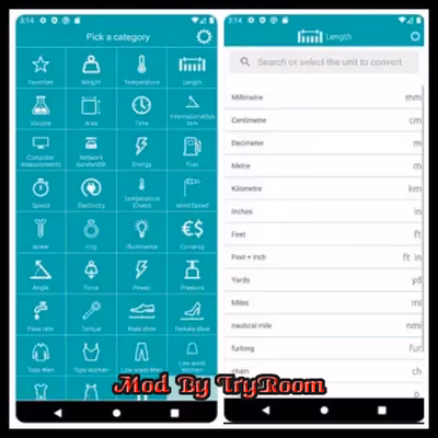 Unit converter, Convert metric v3.0.0