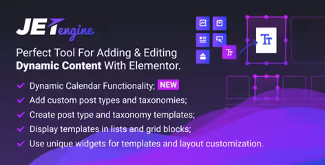 JetEngine v3.8.8 - Adding &amp; Editing Dynamic Content