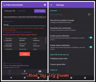 Lj Video Downloader (m3u8,mp4) v1.1.75