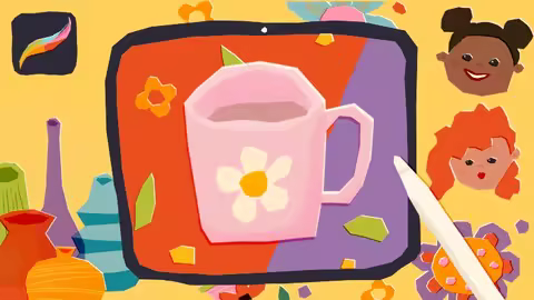 Procreate Illustration: Bold Art With Wonky Shapes