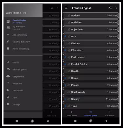 My dictionary - WordTheme Pro v13.20.0