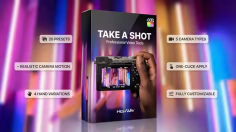 Videohive - Take a Shot | POV Photographer Pack | FCPX - 62651351