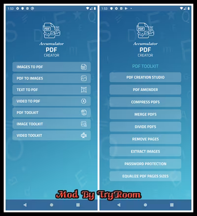 Accumulator PDF creator v2.48
