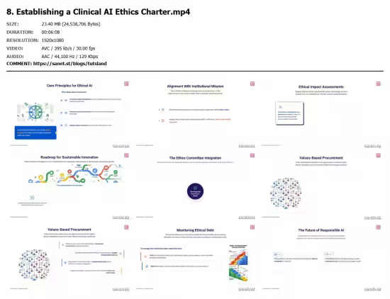 AI Governance &amp; Ethics in Clinical Settings