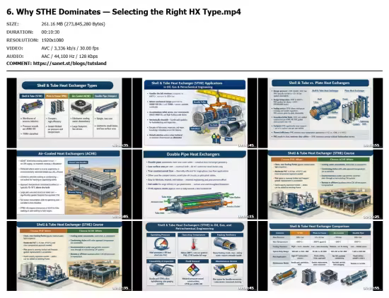 Shell &amp; Tube Heat Exchangers: Engineering for Oil &amp; Gas