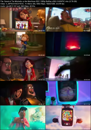 The Mitchells vs the Machines 2021 1080p BluRay x265-YAWNTiC