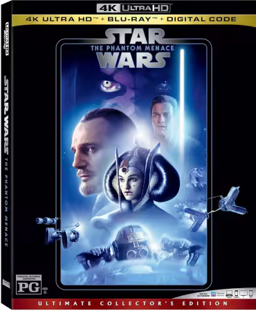 Star Wars The Phantom Menace Episode I 1999 2160p DSNP WEB-DL DDP5.1 DV HDR H265 DUAL-TOSSATO