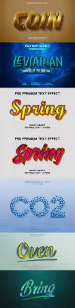 Psd text effect set vol 370