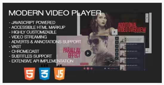 Codecanyon - Modern Video Player for Wordpress v13.71 - 21571689