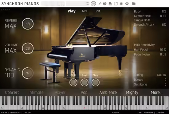 Vienna Symphonic Library Vienna Synchron Pianos v1.3.1711