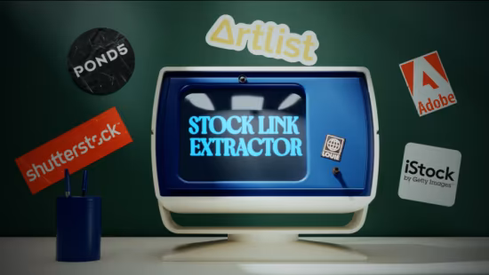 Aescripts Stock Link Extractor v1.3