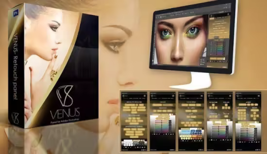 Venus Retouch Panel 3.0 - Photoshop Plugin
