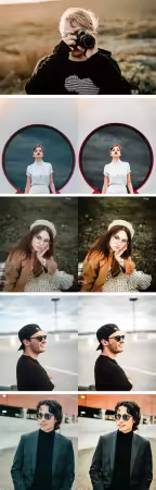 Classic Portrait - Mobile &amp; Desktop Lightroom Presets