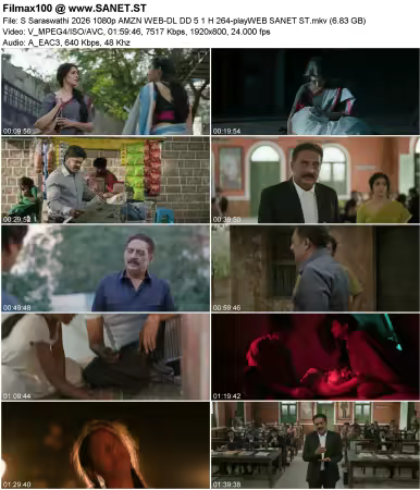 S Saraswathi 2026 1080p AMZN WEB-DL DD 5 1 H 264-playWEB