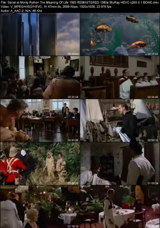 Monty Python The Meaning Of Life 1983 REMASTERED 1080p BluRay HEVC x265 5.1 BONE