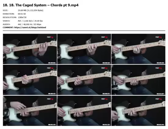 Learning The Neck -CAGED system &amp; Complete Fretboard Mastery