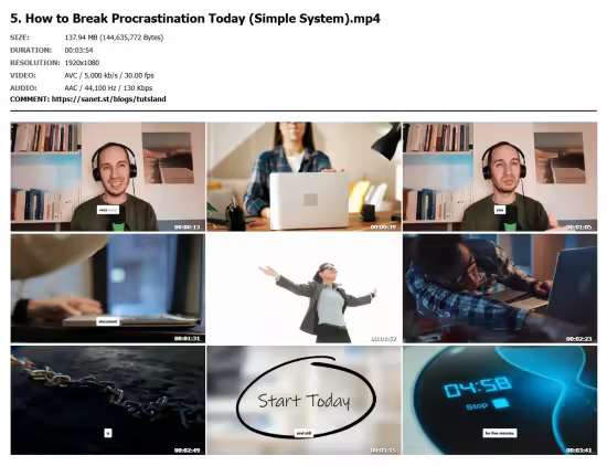 Deep Focus System: Beat Procrastination &amp; Get Results
