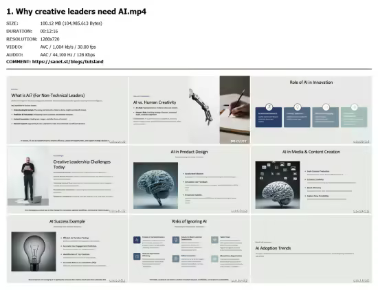 AI Leaders Masterclass: Use ChatGPT &amp; AI for Creative Teams