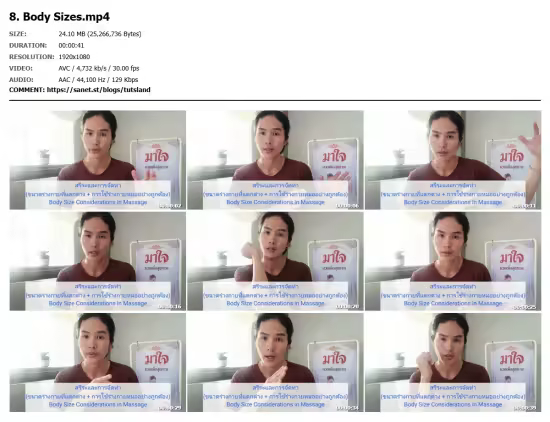 Thai Massage Basics
