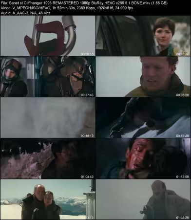 Cliffhanger 1993 REMASTERED 1080p BluRay HEVC x265 5.1 BONE