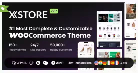 Themeforest - XStore v9.7.1 - Multipurpose WooCommerce Theme 15780546