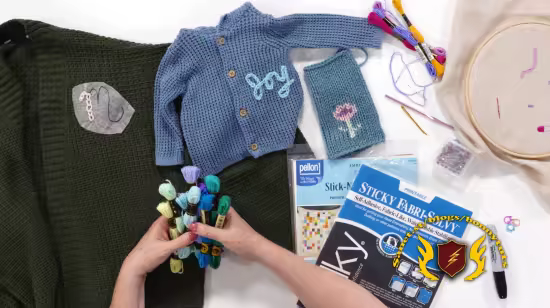 Craftsy - Embroider Monograms and Motifs on Your Knits