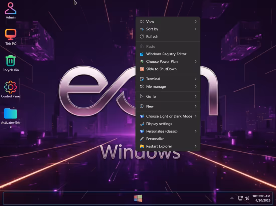Windows 11 IOT Enterprise LTSC 25H2 Build 26200.8116 EON Edition