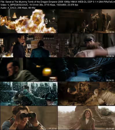The Mummy Tomb of the Dragon Emperor 2008 1080p HMAX WEB-DL DDP 5.1 H264-PiRaTeS