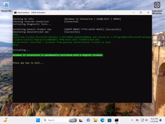Windows 11 Enterprise/Iot Enterprise 25H2 Build 26200.8117 (No TPM Required) Multilingual Preactivated